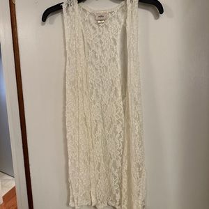 Day trip lace vest